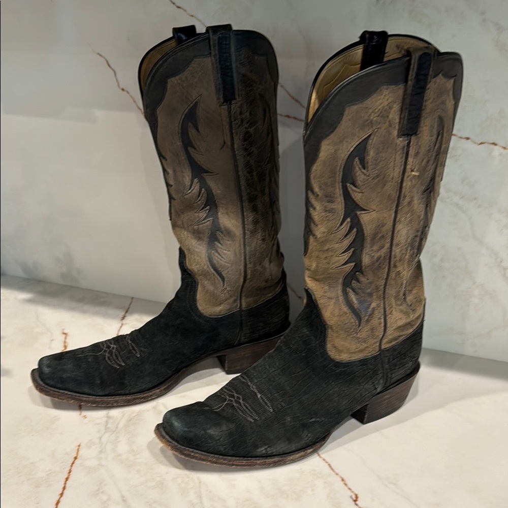 Lucchese Custom Made Hippopotamus Boots